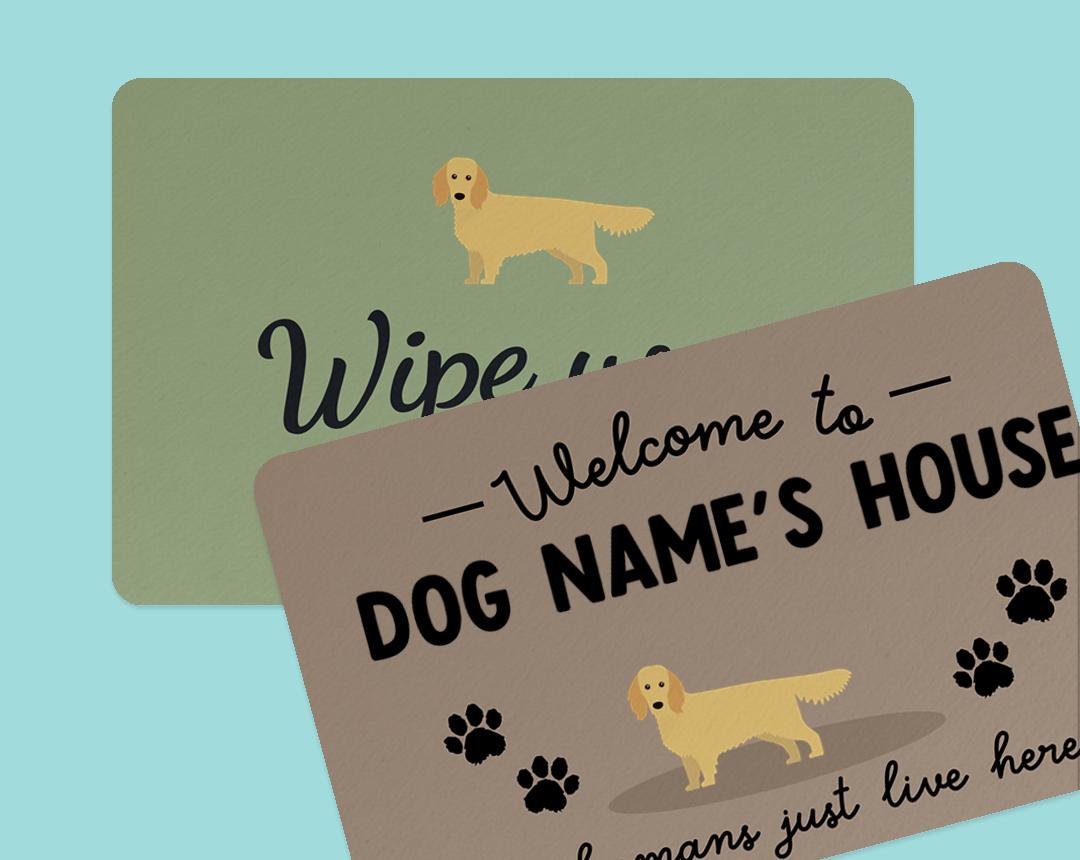 Personalized Dog Doormats
