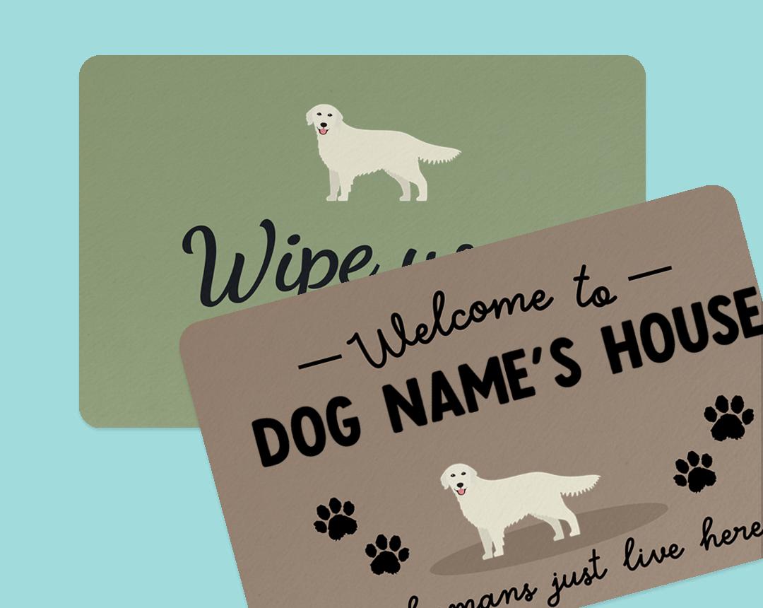 Personalized Dog Doormats