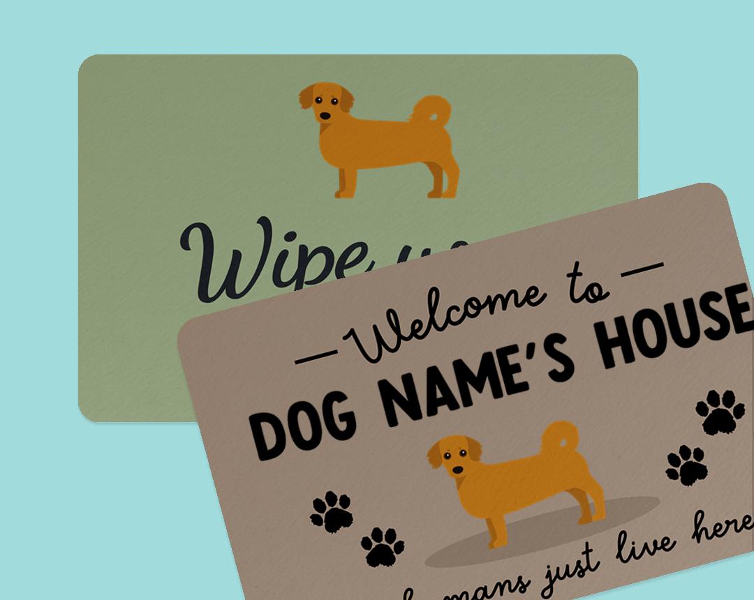 Personalized Dog Doormats