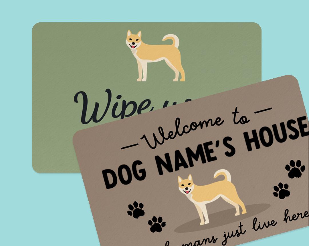 Personalized Dog Doormats