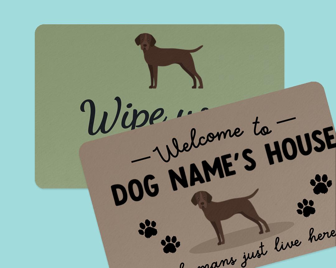Personalized Dog Doormats