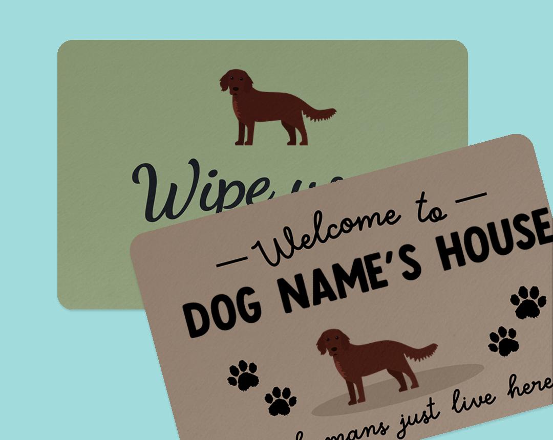Personalized Dog Doormats