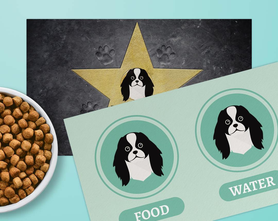 Personalized Dog Food Mats