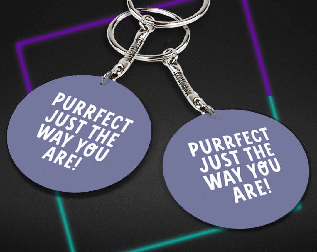 Personalized Cat Keychains