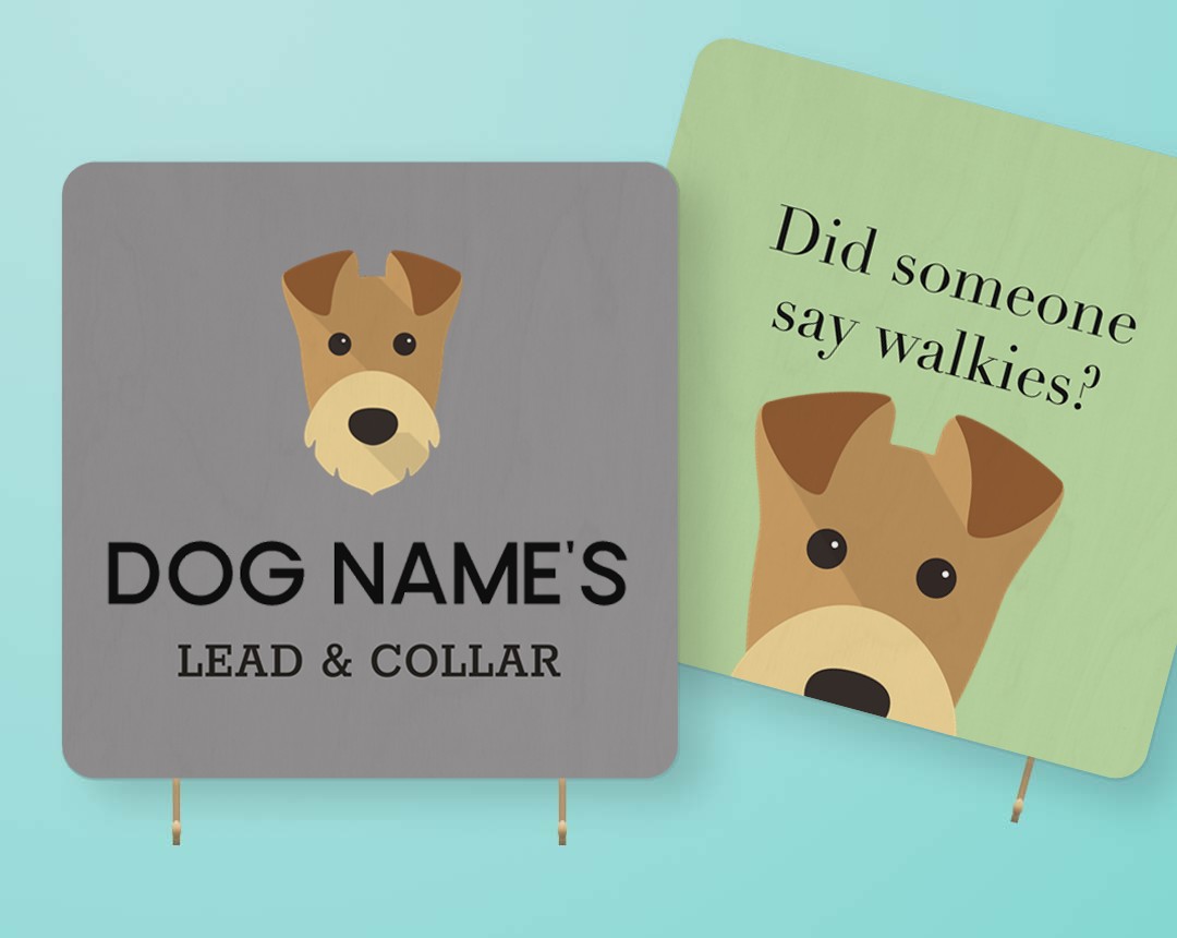 Personalized Lead & Collar Hangers