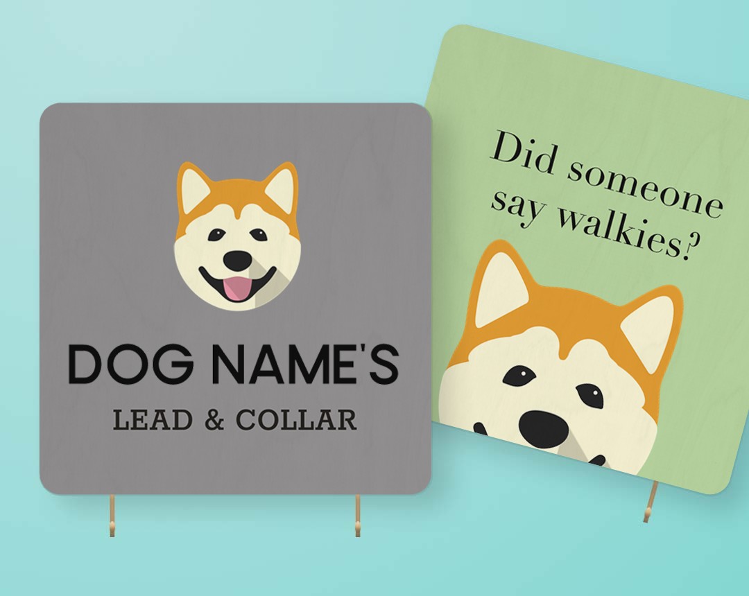 Personalized Lead & Collar Hangers
