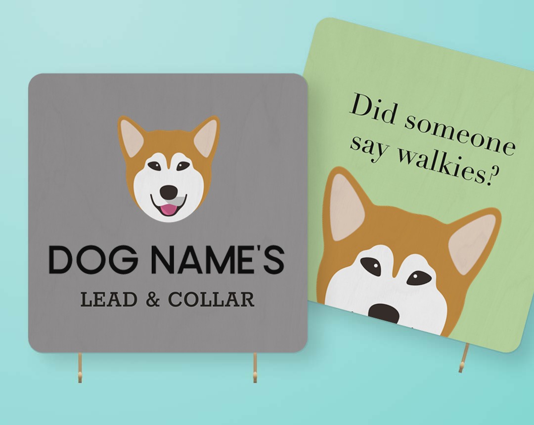 Personalized Lead & Collar Hangers