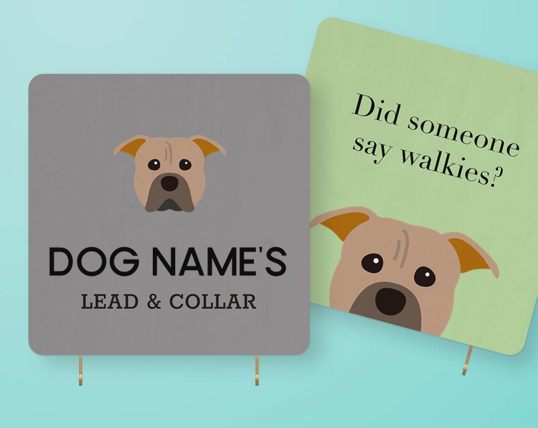 Personalized Lead & Collar Hangers