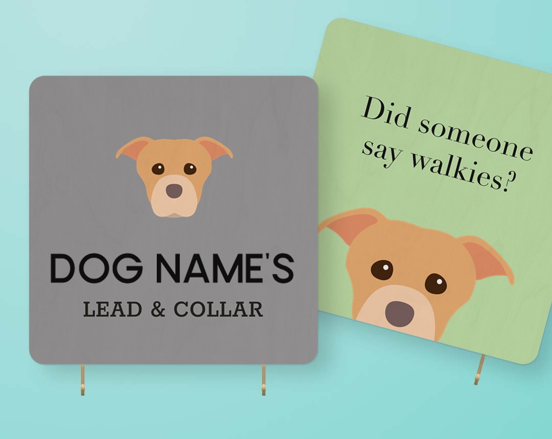 Personalized Lead & Collar Hangers