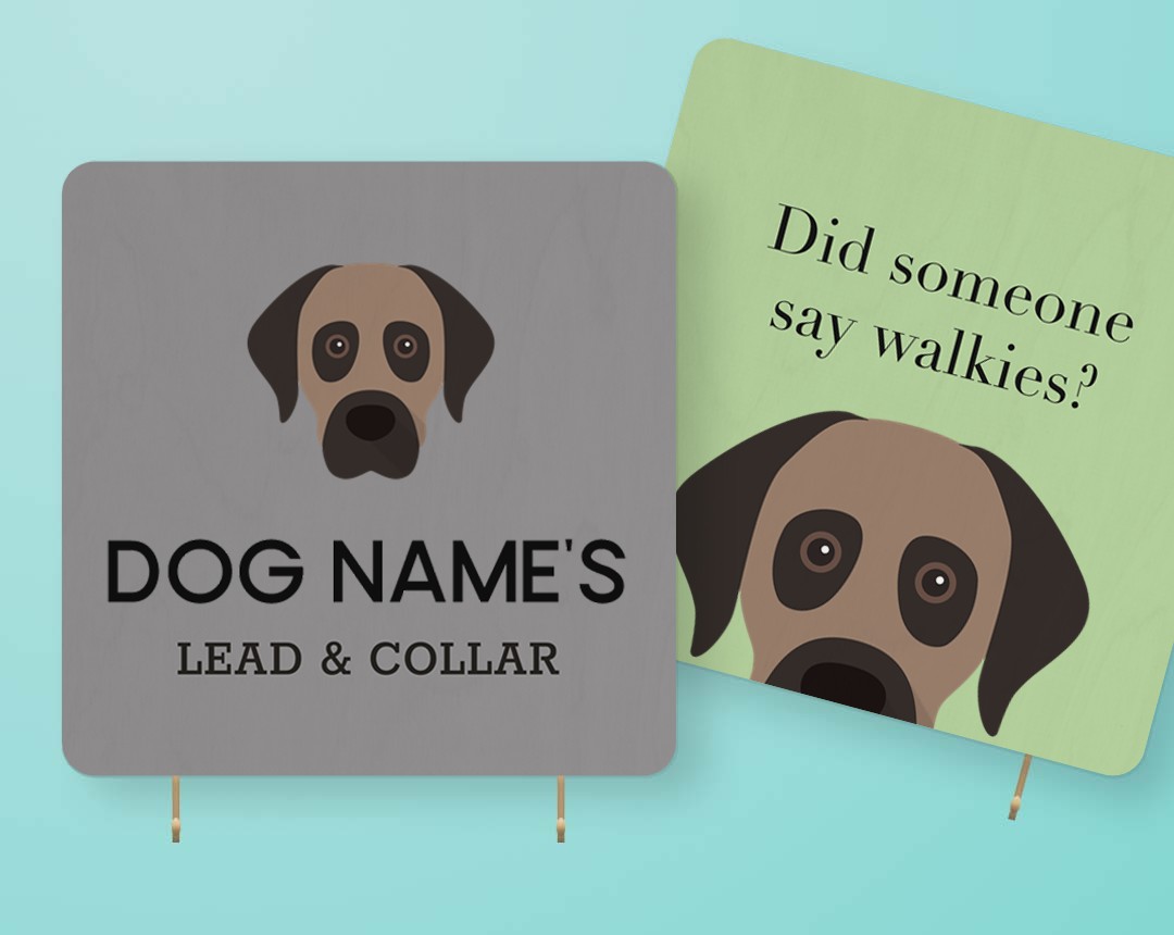 Personalized Lead & Collar Hangers