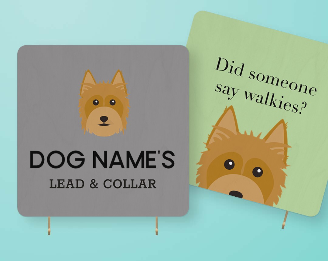 Personalized Lead & Collar Hangers