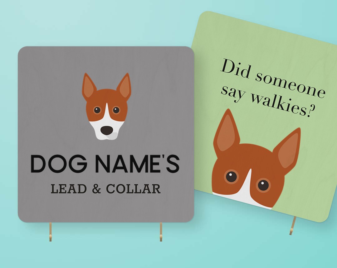 Personalized Lead & Collar Hangers