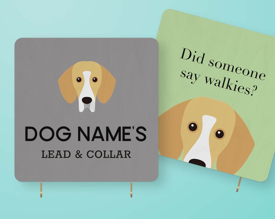 Personalized Lead & Collar Hangers