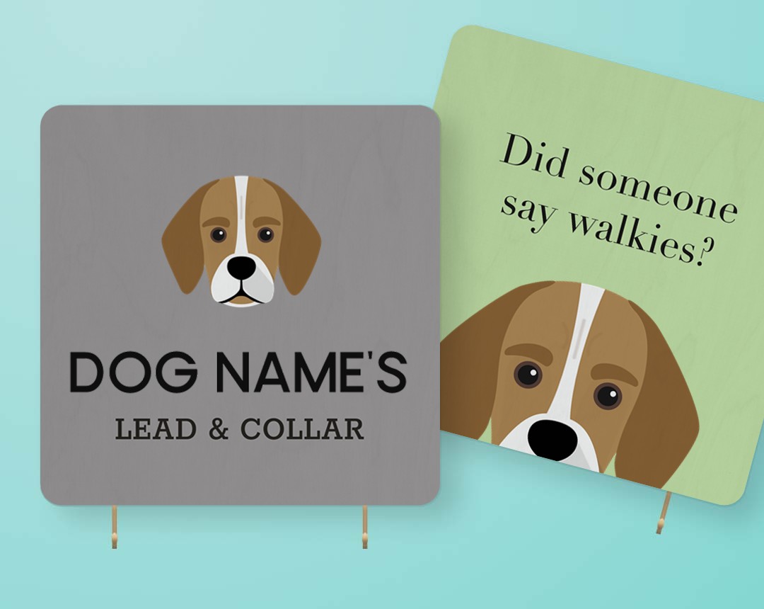 Personalized Lead & Collar Hangers
