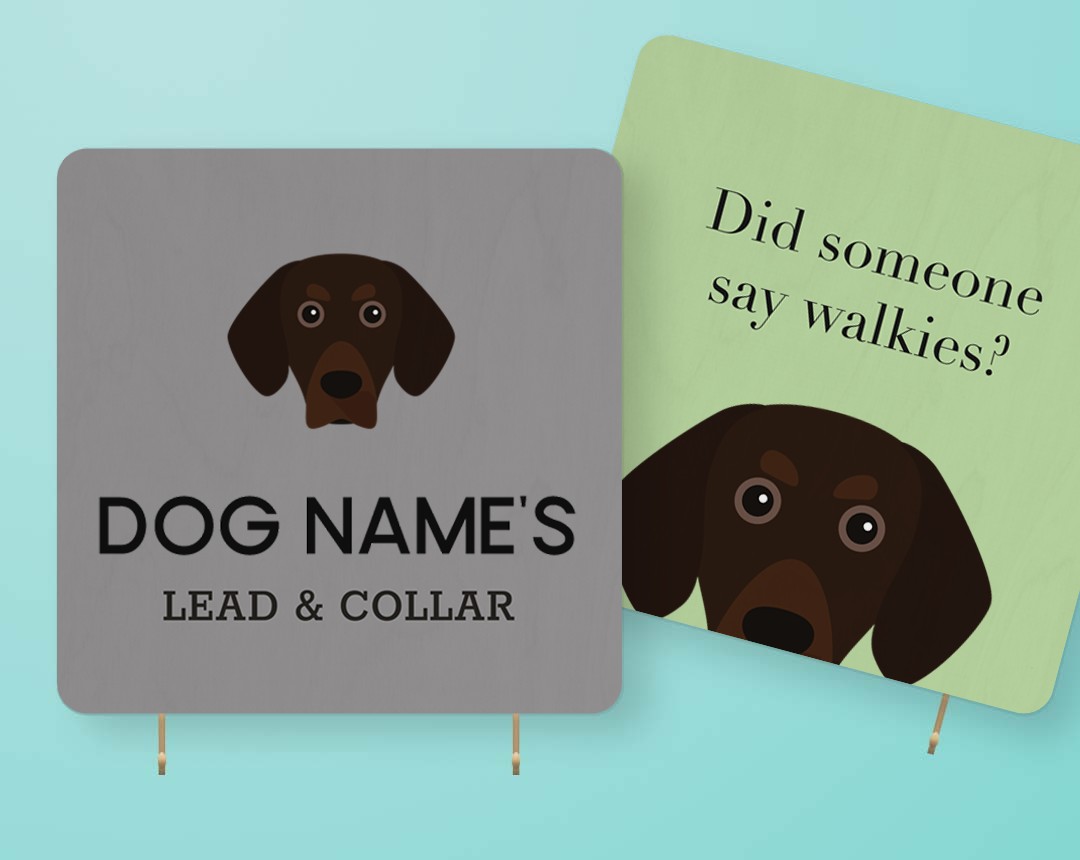 Personalized Lead & Collar Hangers