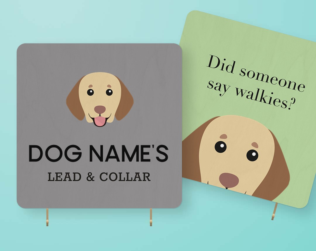 Personalized Lead & Collar Hangers