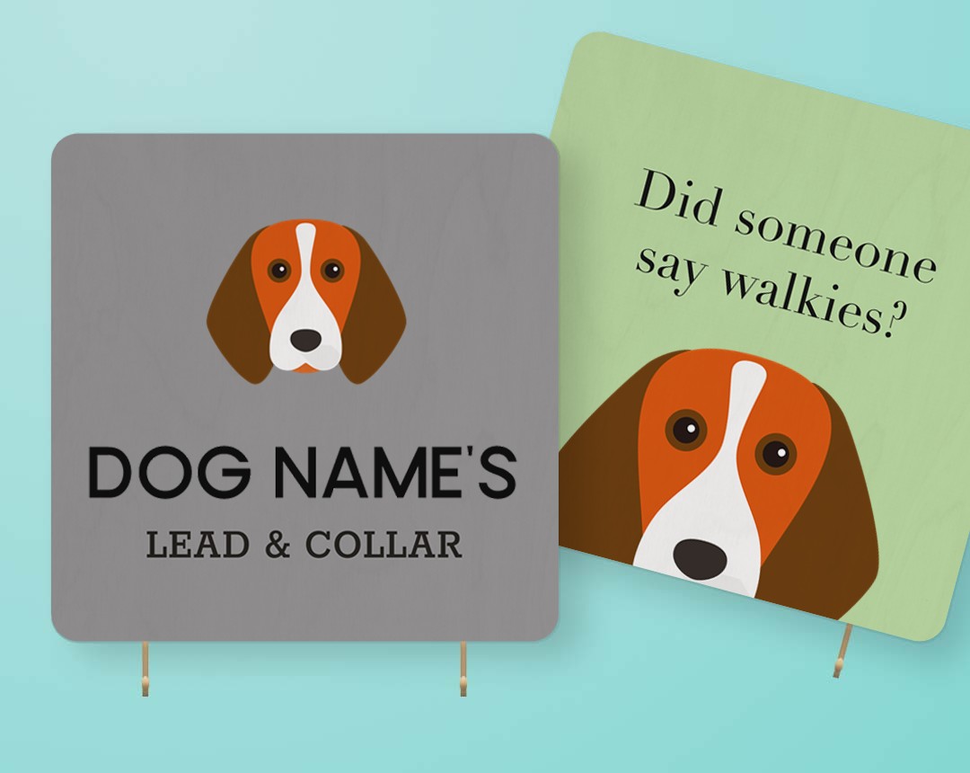 Personalized Lead & Collar Hangers