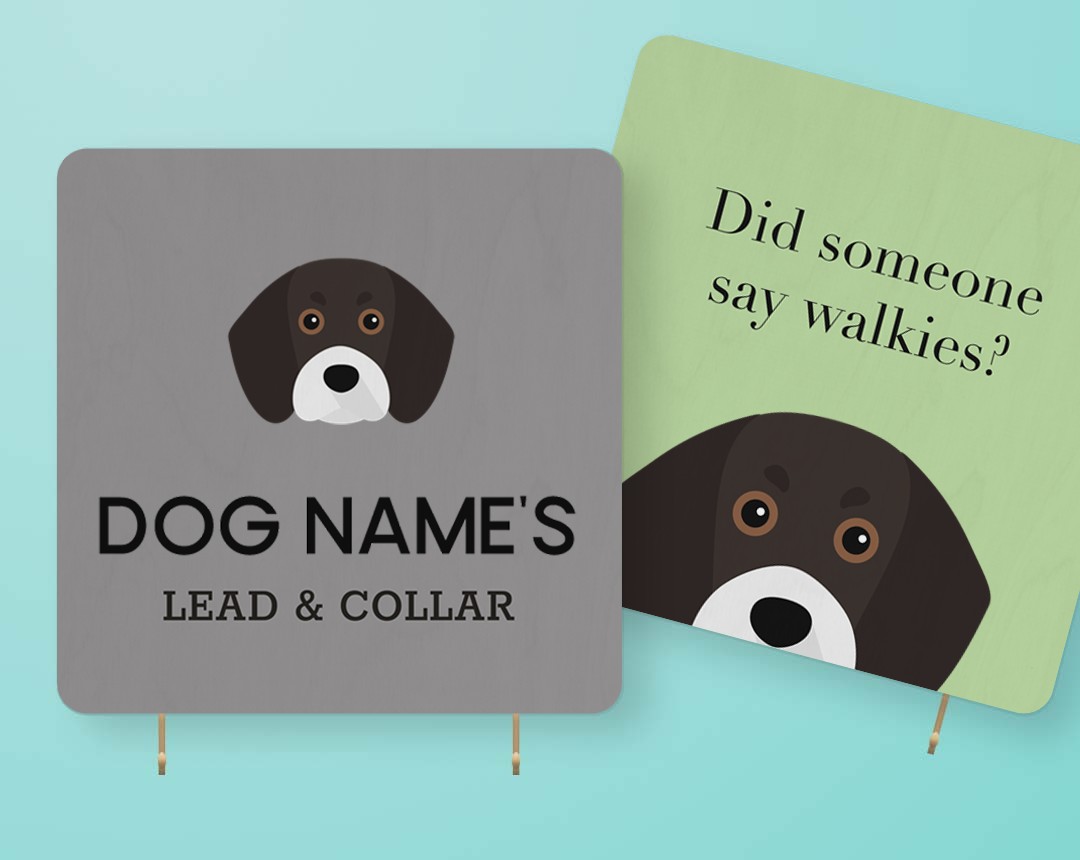 Personalized Lead & Collar Hangers