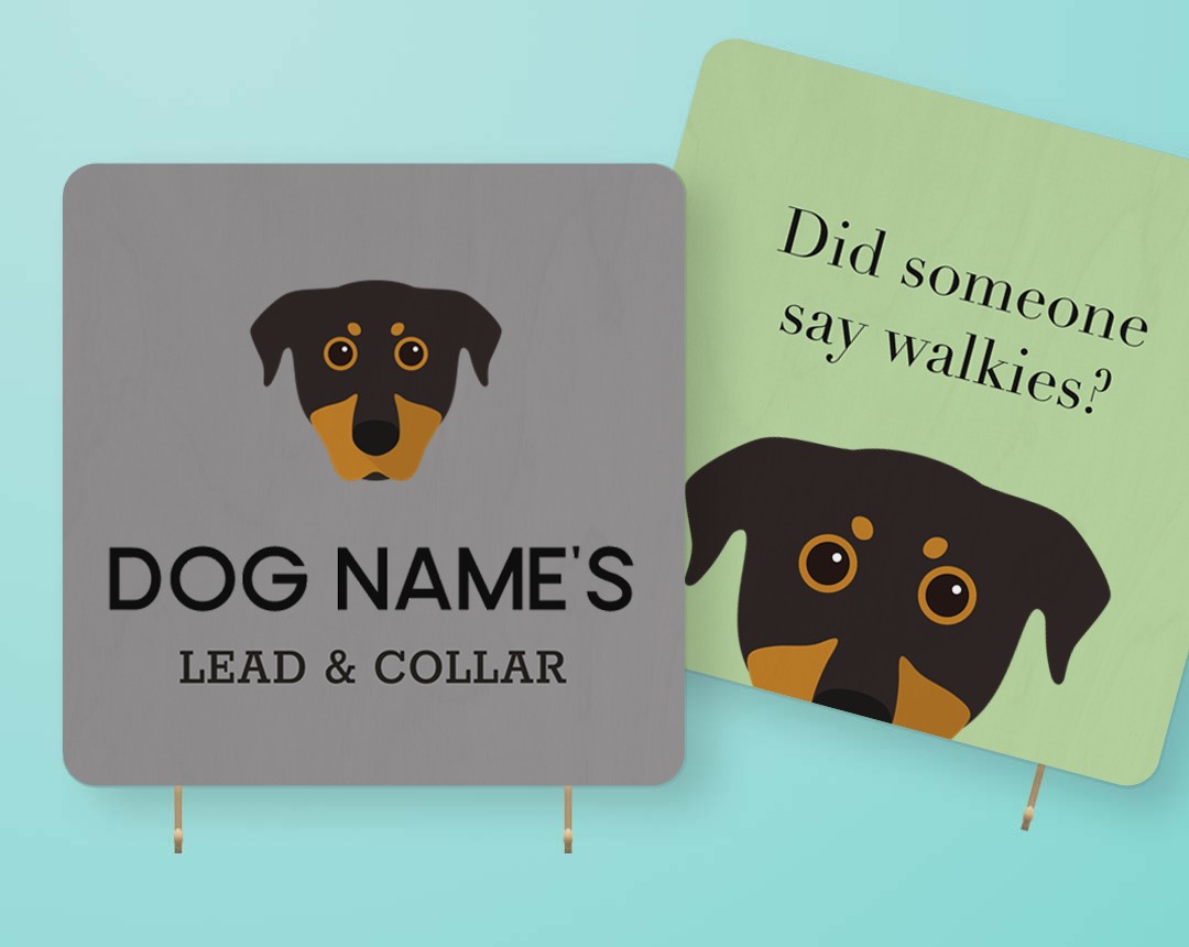 Personalized Lead & Collar Hangers