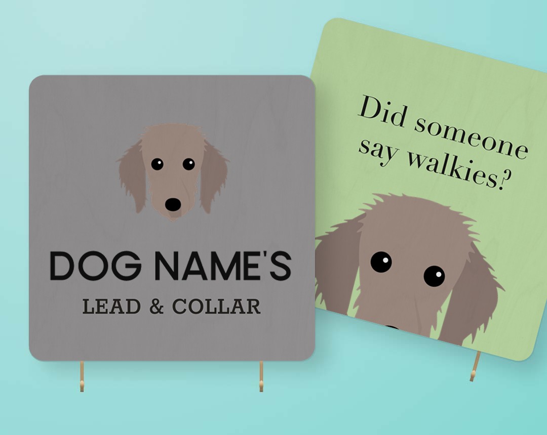 Personalized Lead & Collar Hangers