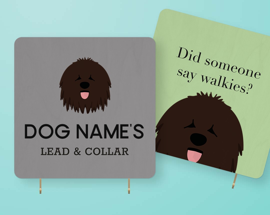 Personalized Lead & Collar Hangers