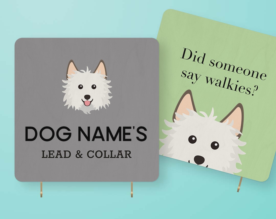 Personalized Lead & Collar Hangers