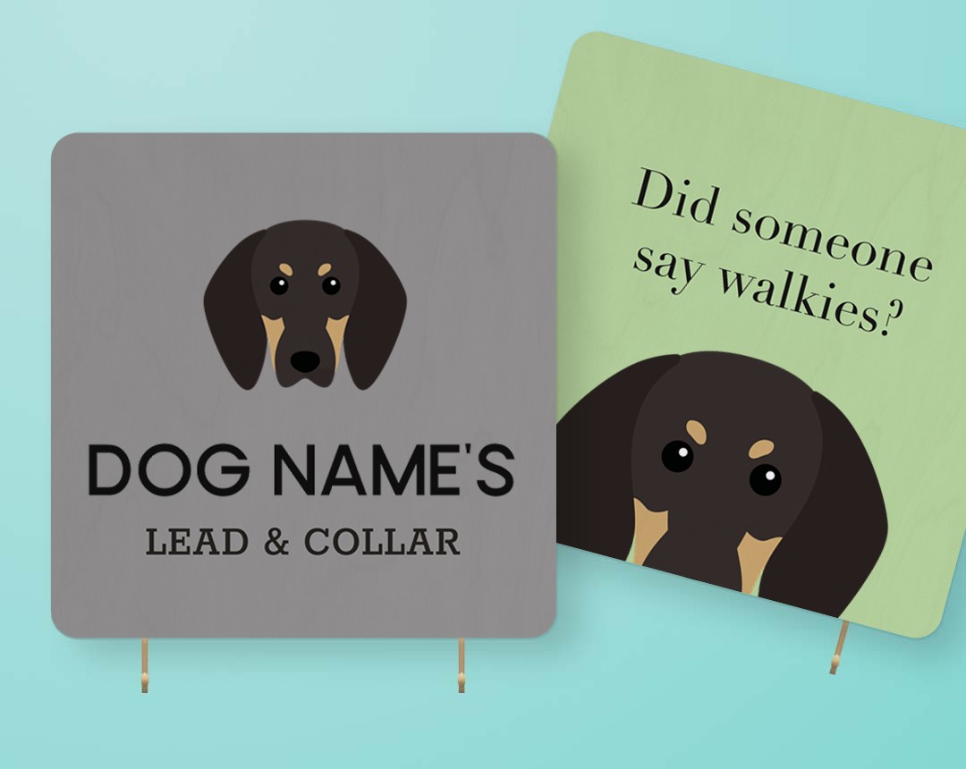 Personalized Lead & Collar Hangers