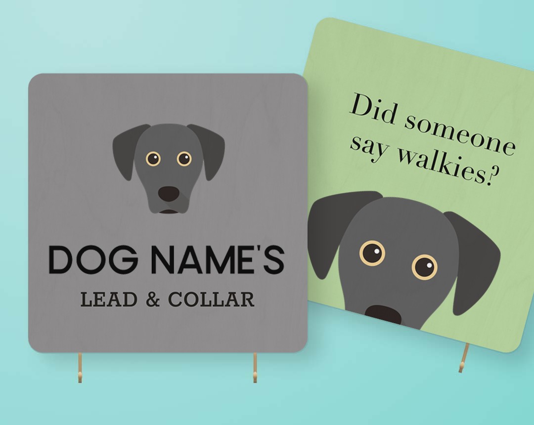 Personalized Lead & Collar Hangers
