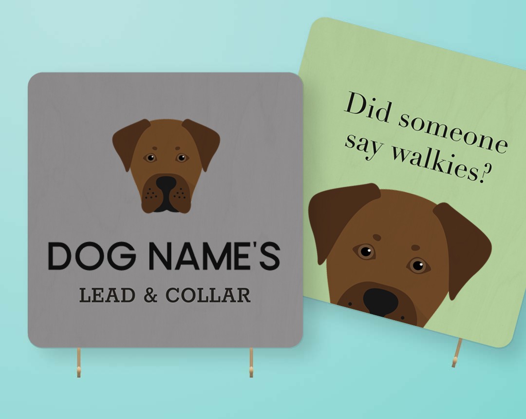 Personalized Lead & Collar Hangers