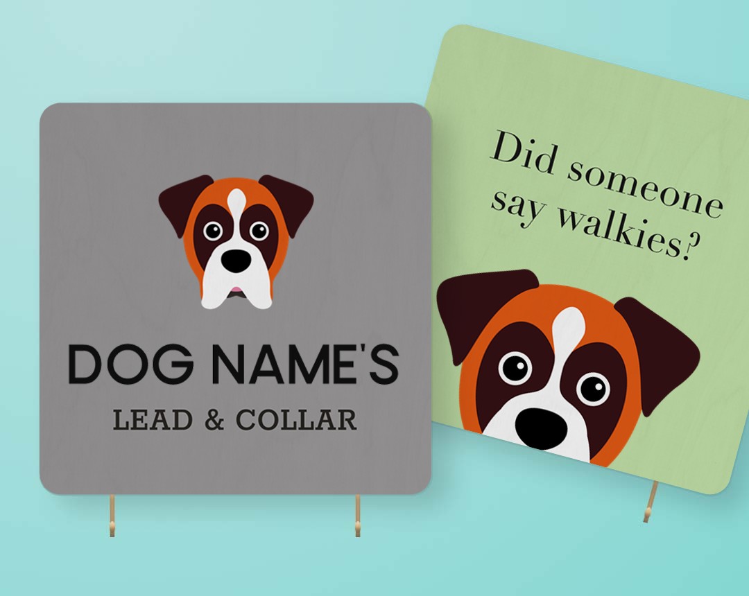 Personalized Lead & Collar Hangers