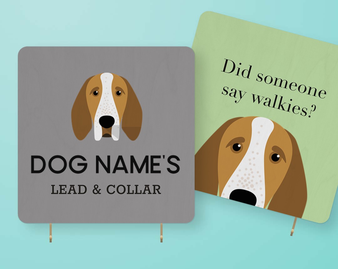 Personalized Lead & Collar Hangers
