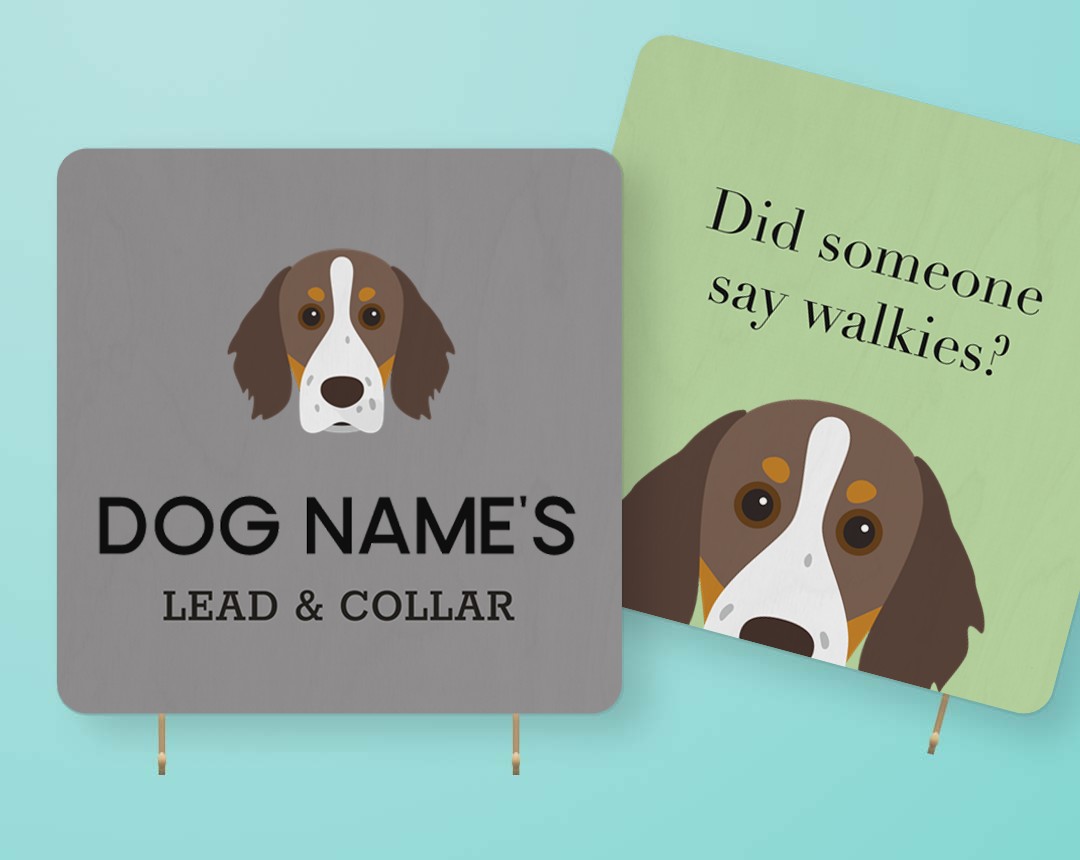 Personalized Lead & Collar Hangers