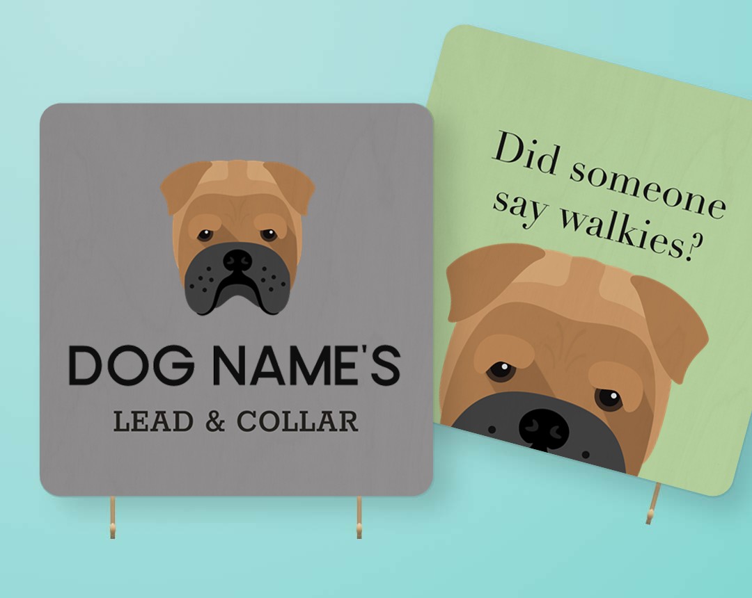Personalized Lead & Collar Hangers