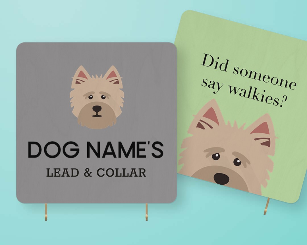 Personalized Lead & Collar Hangers