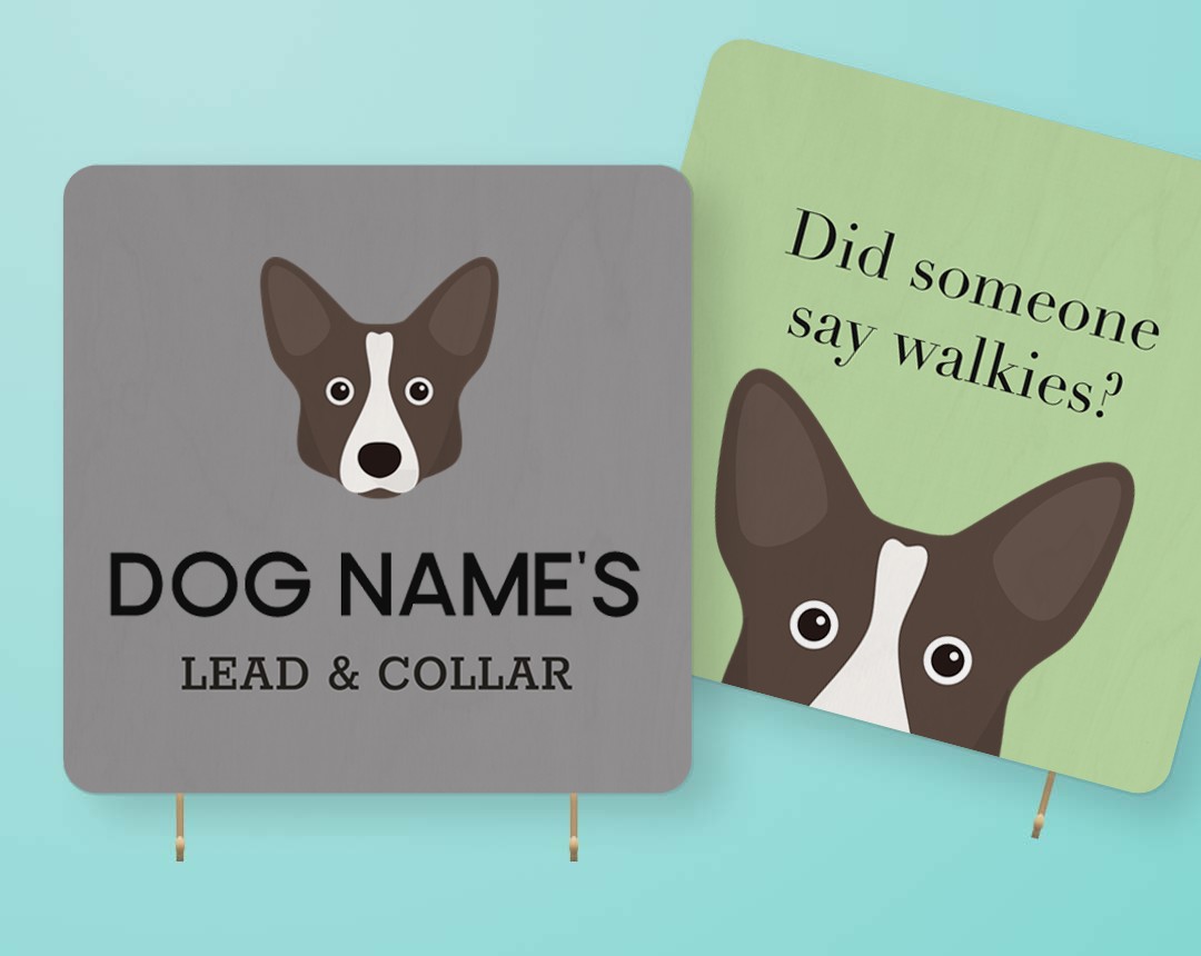 Personalized Lead & Collar Hangers