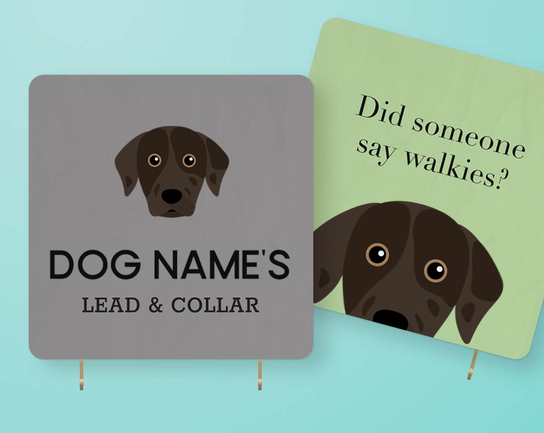 Personalized Lead & Collar Hangers