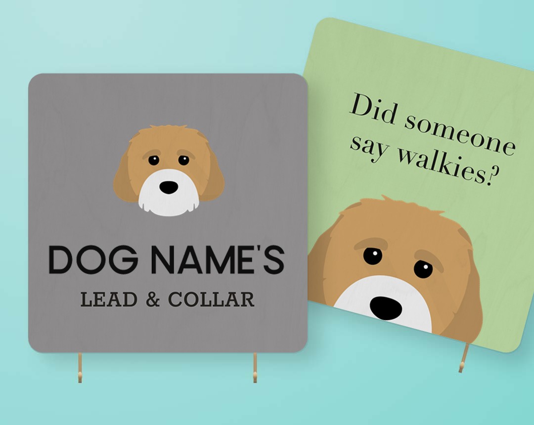 Personalized Lead & Collar Hangers