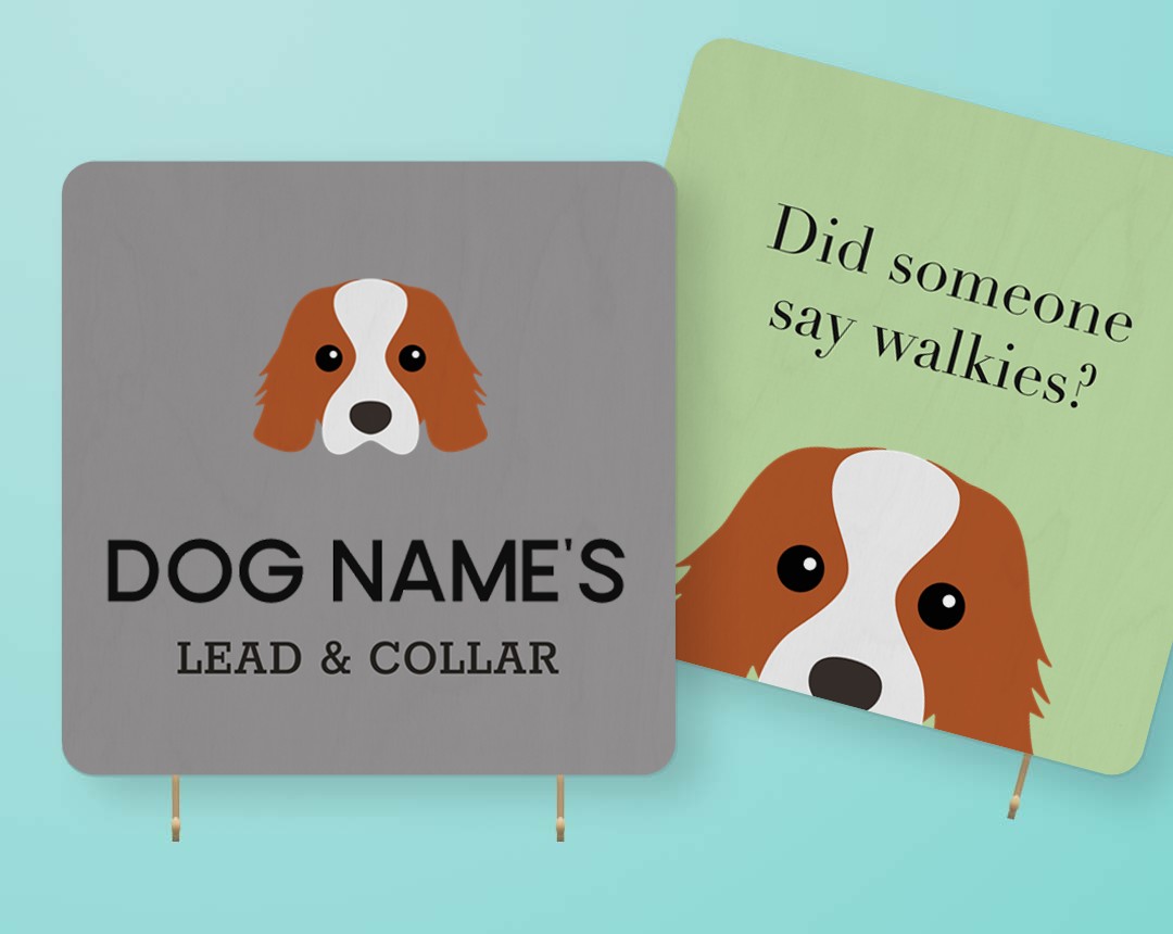 Personalized Lead & Collar Hangers