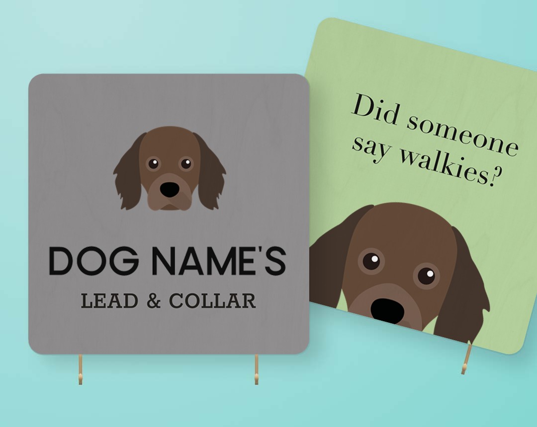 Personalized Lead & Collar Hangers