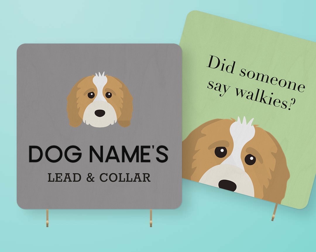 Personalized Lead & Collar Hangers