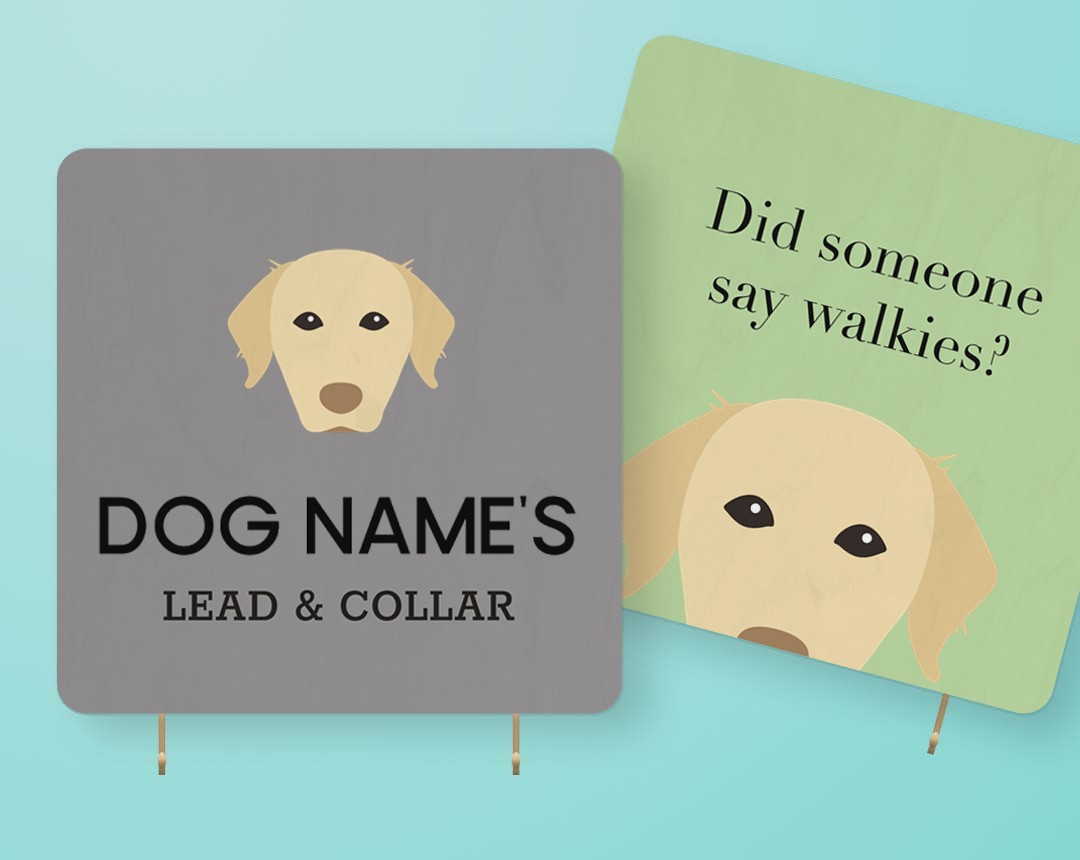 Personalized Lead & Collar Hangers