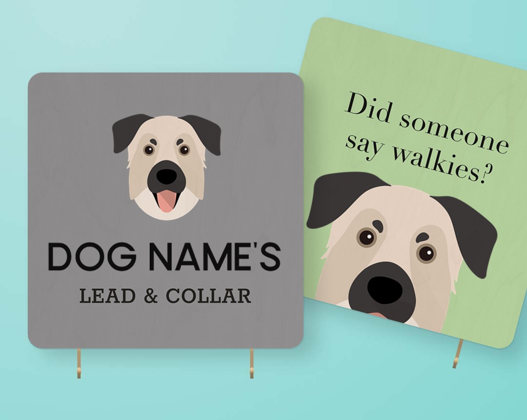 Personalized Lead & Collar Hangers