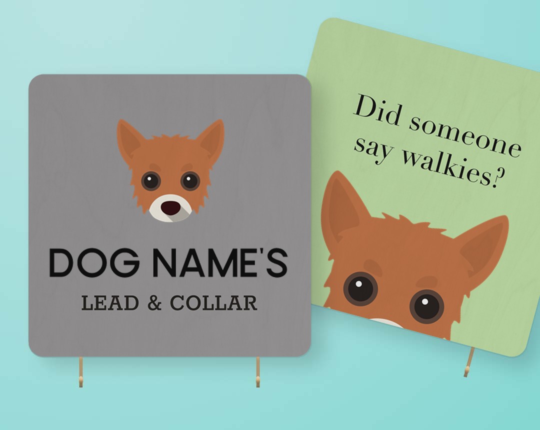 Personalized Lead & Collar Hangers