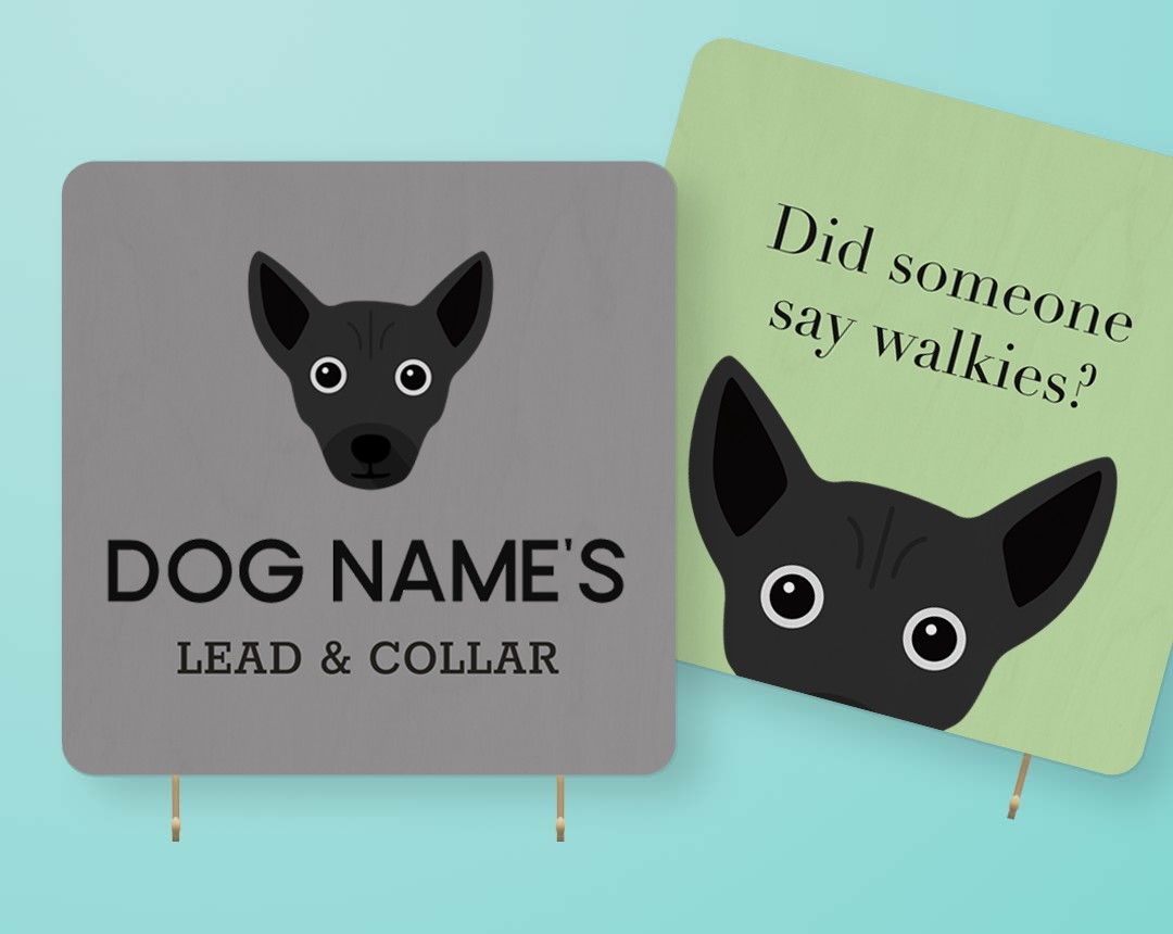 Personalized Lead & Collar Hangers