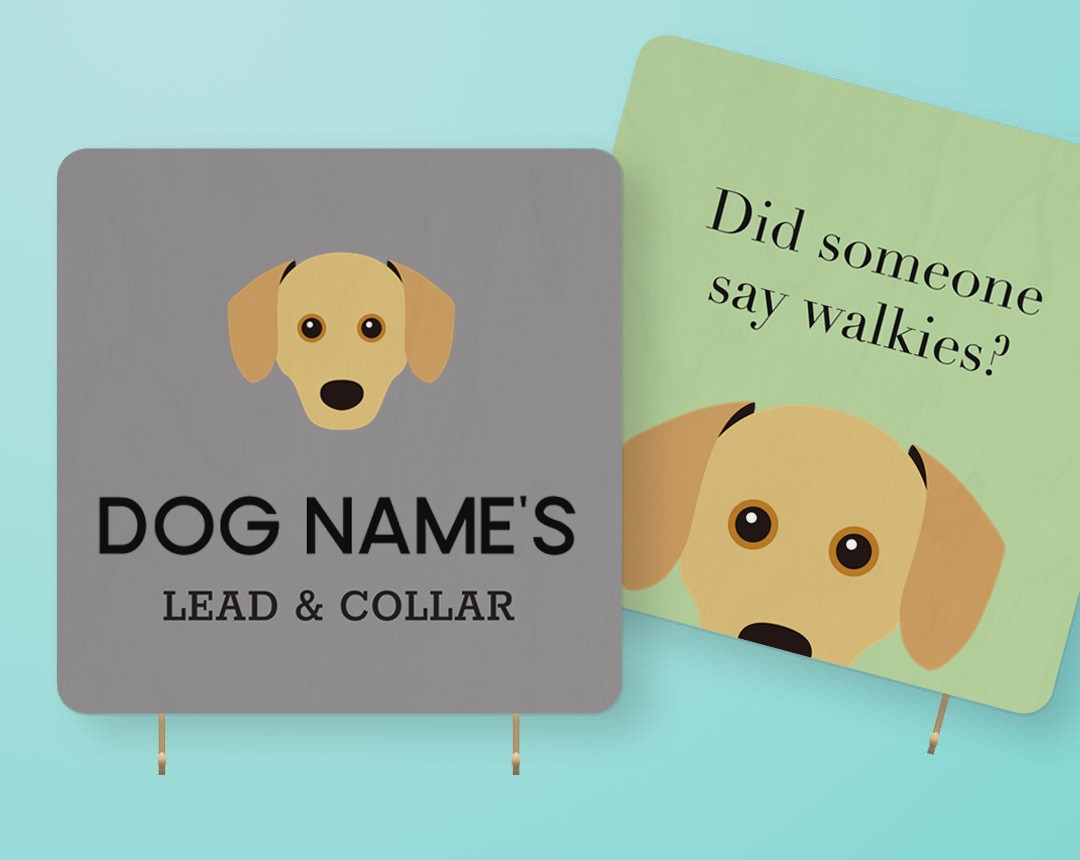 Personalized Lead & Collar Hangers