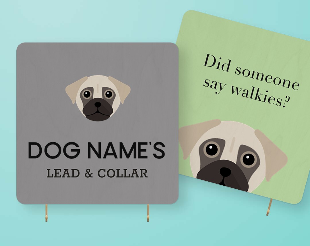 Personalized Lead & Collar Hangers