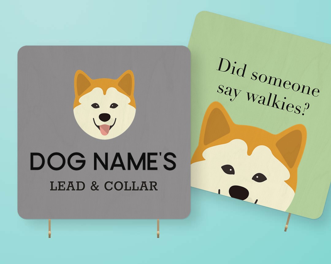 Personalized Lead & Collar Hangers