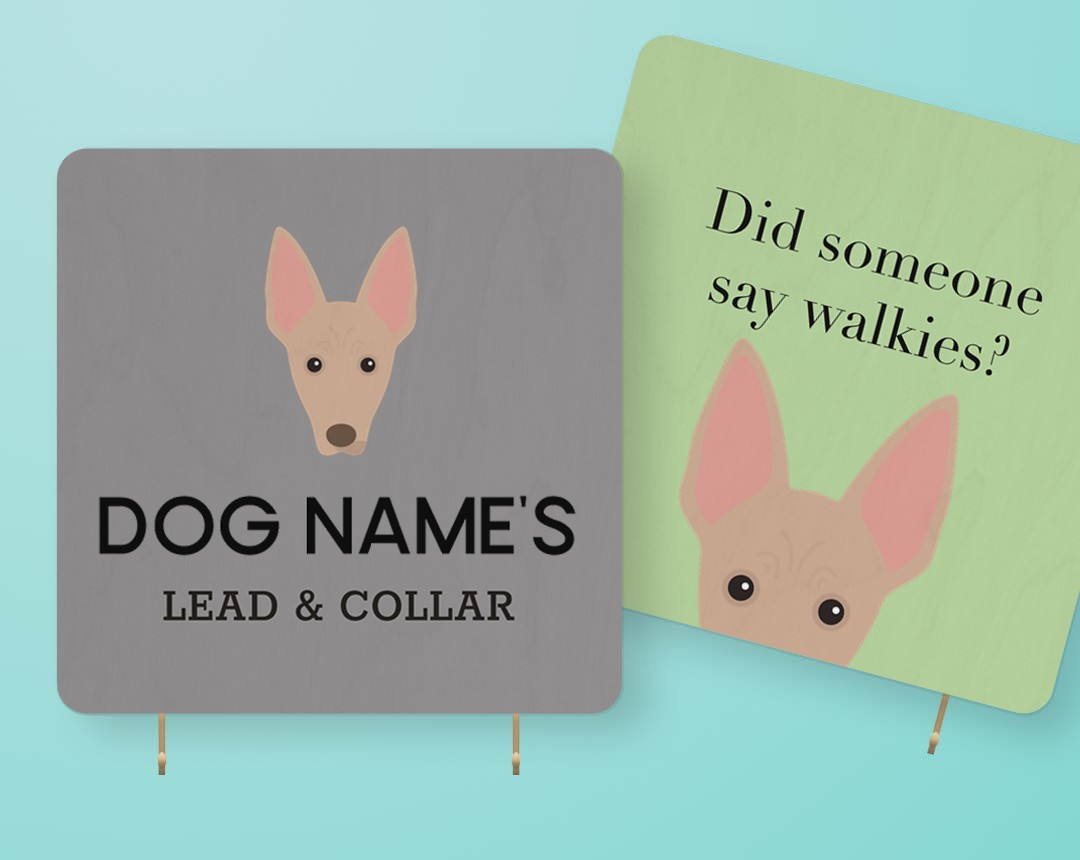 Personalized Lead & Collar Hangers