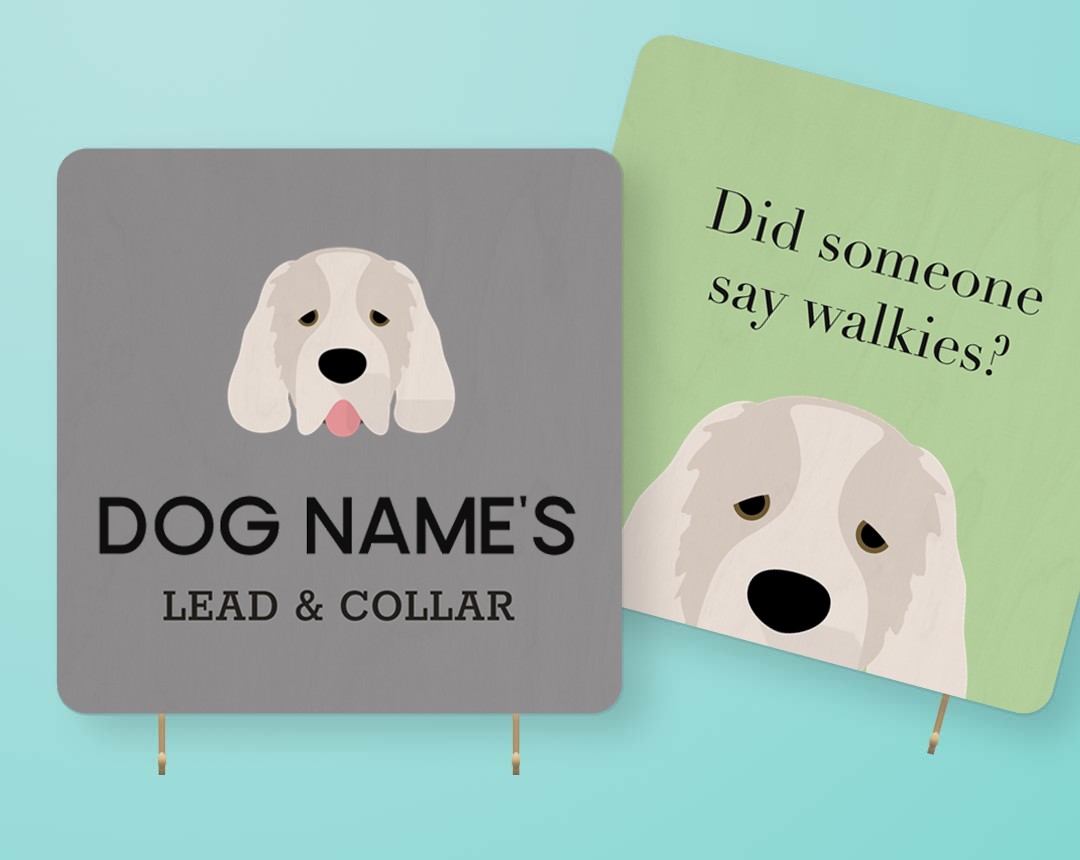 Personalized Lead & Collar Hangers