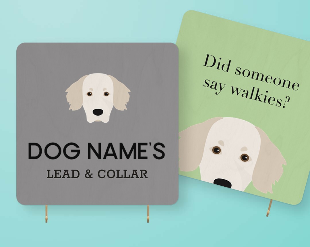 Personalized Lead & Collar Hangers